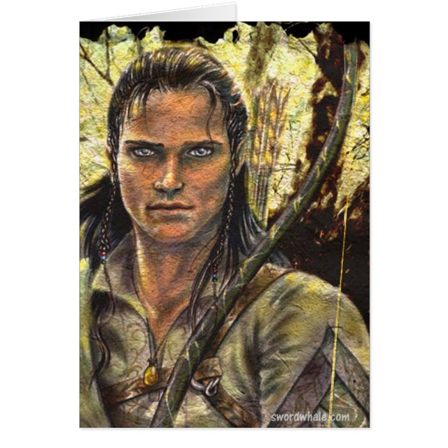 Cartão Guarda florestal de Elven (Frente)