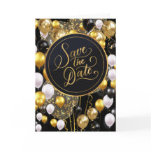 Guardar A Data (Provérbios 18:22) Preto/Dourado/Br