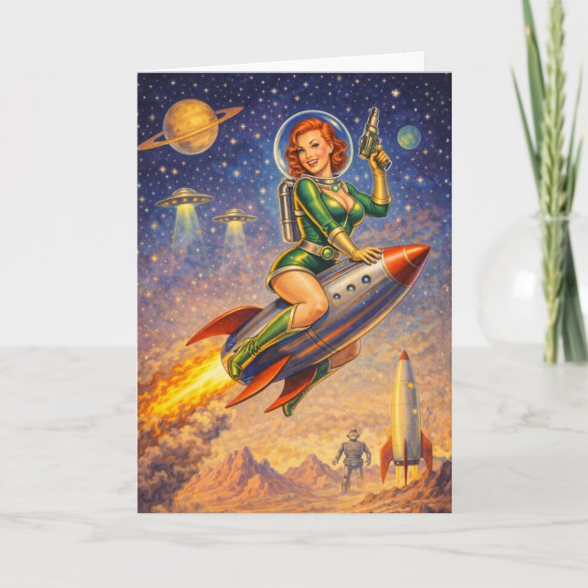 Cartão Guardiões Glamourosos da Galáxia (Frente)