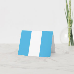 Cartão Guatemala Flag Notecard