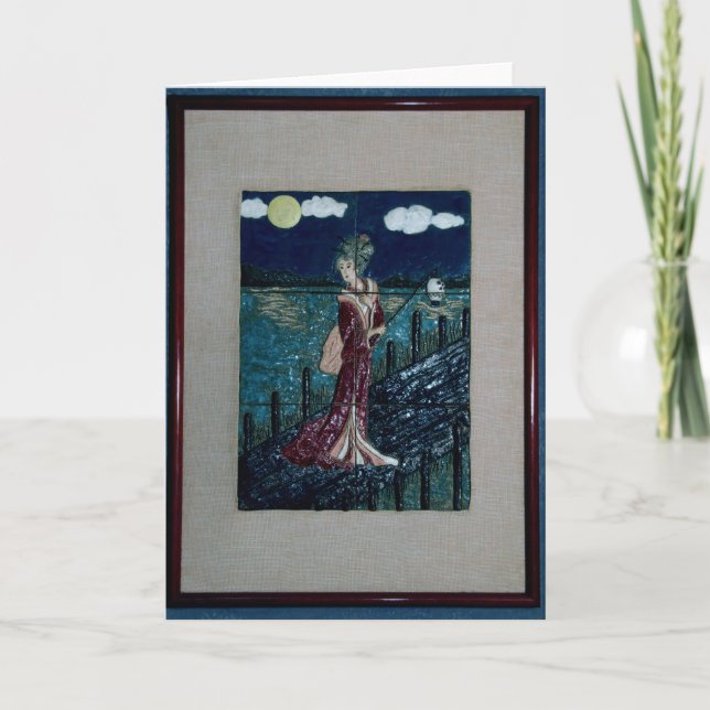 Cartão Gueixa (Frente)