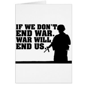 Cartão Guerra de Noe da paz