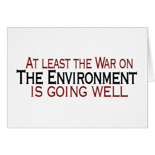 Cartão Guerra no ambiente