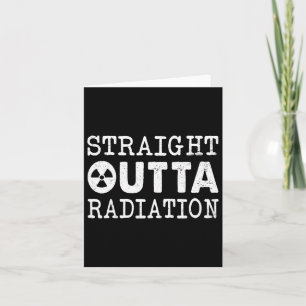 Cartão Guerreiro de Sensibilização do Cancer de Radiação