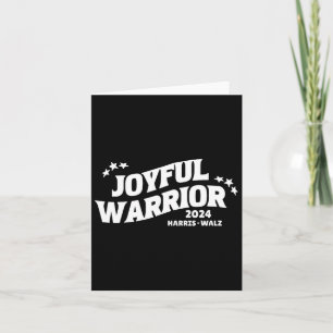 Cartão Guerreiro Kamala Harris Tim Walz Walz 2024 2