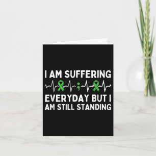Cartão Guerreiro Mental Depressão Semicolon Awarene