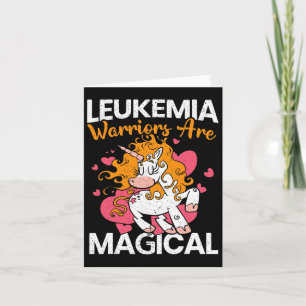 Cartão Guerreiros de Leucemia São Leucemia Magna Unicórni