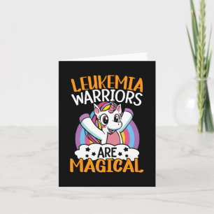 Cartão Guerreiros de Leucemia São Leucemia Magna Unicórni