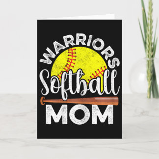 Cartão Guerreiros do Softbol Mãe - Dia das Mães Softbol M