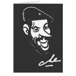 Cartão guevara do che