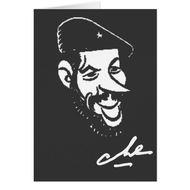 Cartão guevara do che (Frente)