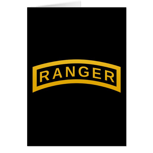 Cartão Guia Ranger (Frente)