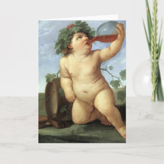 Cartão Guido Reni - Baco