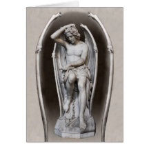 Guillaume Geefs Lucifer CC0287 Folded card