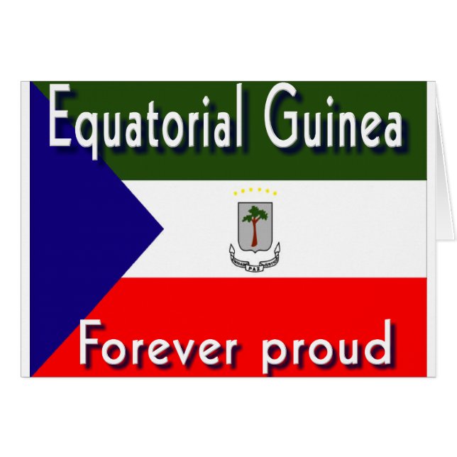 Cartão Guiné Equatorial (Frente Horizontal)