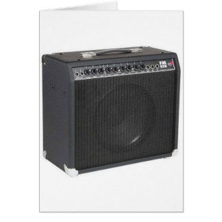 Cartão Guitar Amp