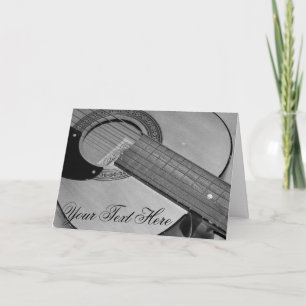 Cartão Guitar Card