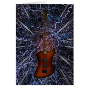 Cartão Guitarra Elétrica