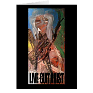 CARTÃO GUITARRISTA AO VIVO