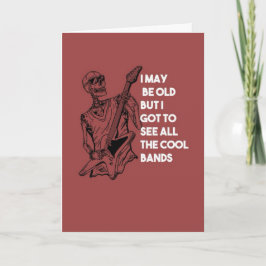 Cartão Guitarrista Cards Banda De Rock And Roll Heavy Met