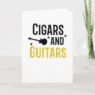 Cartão Guitarrista Da Música Nunca Tem Muitas Guitaristas