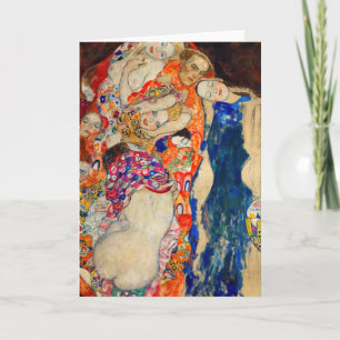Cartão Gustav Klimt - A Noiva (inacabado)