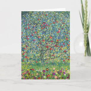 Cartão Gustav Klimt - Árvore de Maçã