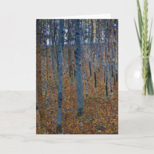 Cartão Gustav Klimt - Beech Grove I