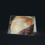 Cartão Gustav Klimt - Danae<br><div class="desc">Danae - Gustav Klimt,  Oil on Canvas,  1907</div>