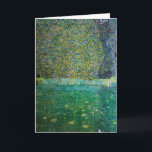 Cartão Gustav Klimt - Parque Schloss Kammer am Attersee<br><div class="desc">Pond of Schloss Kammer no Attersee / The Park of Schloss Kammer am Attersee - Gustav Klimt,  Oil on Canvas,  1910</div>