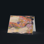 Cartão Gustav Klimt - Serpentes Água II<br><div class="desc">Serpentes de água II/Wasserschlangen II - Gustav Klimt,  Oil on canvas,  1904-1907</div>