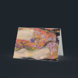 Cartão Gustav Klimt - Serpentes Água II<br><div class="desc">Serpentes de água II/Wasserschlangen II - Gustav Klimt,  Oil on canvas,  1904-1907</div>