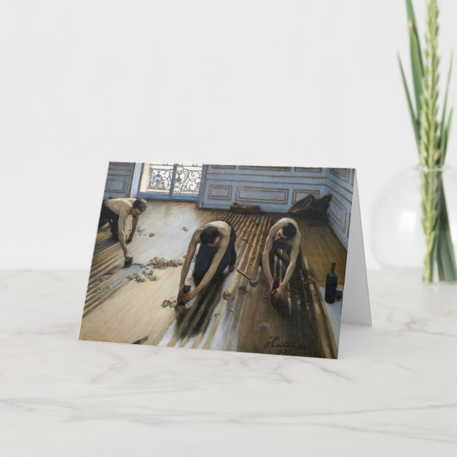 Cartão Gustave Caillebotte - As Aranhas (Frente)