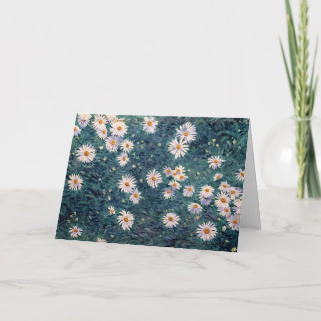 Cartão Gustave Caillebotte - Cama de Visitas, Detalhe (Frente)