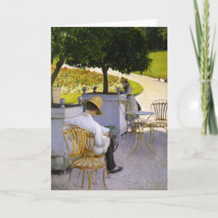 Cartão Gustave Caillebotte - The Orange Trees