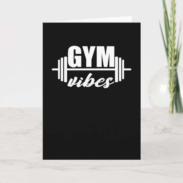 Cartão Gym Vibes (Frente)
