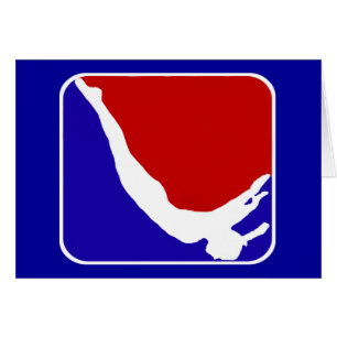 Cartão Gymnast do trampolim