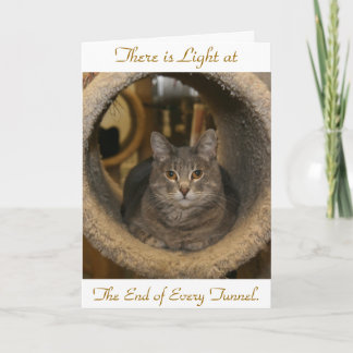 Cartão Há claro em, o fim de cada T…