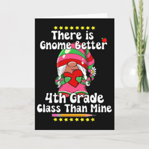 Cartão Há Gnome Melhor 4ª Série Cl Hippie Valentin