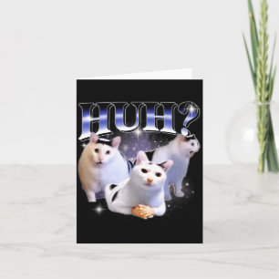 Cartão Hã Humor Grato Gato Macho Estranhamente Pirata Esp