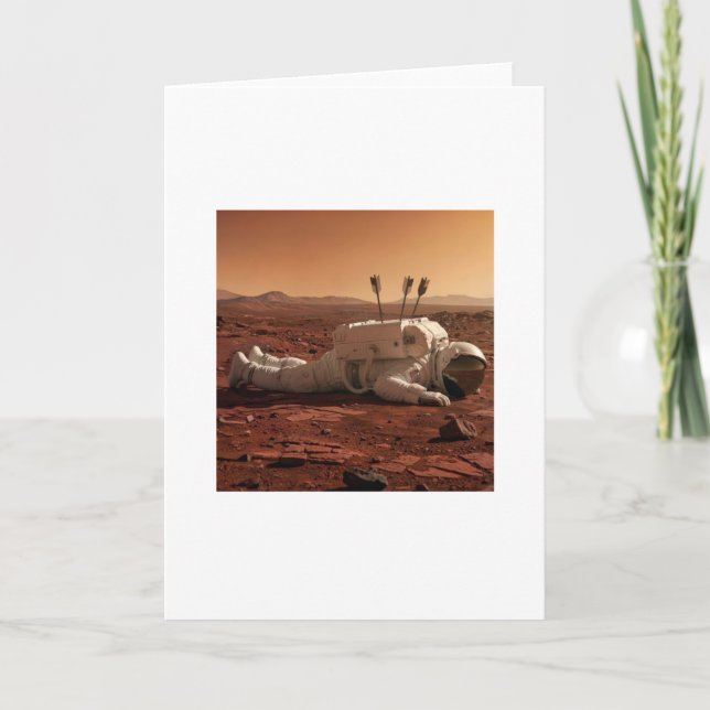 CARTÃO HÁ VIDA EM MARTE (Frente)