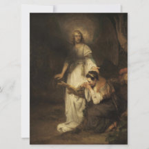 Hagar e o Anjo (por Carel Fabritius)