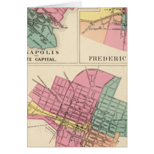 Cartão Hagerstown, Annapolis, Frederick City