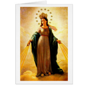 Cartão Hail Santa Rainha