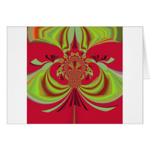 Cartão Hakuna Matata design amarelo-vermelho