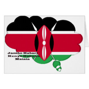 Cartão Hakuna Matata Jambo Habari