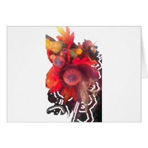 Cartão Hakuna Matata Pumkin especial do Gift Fruta Basket