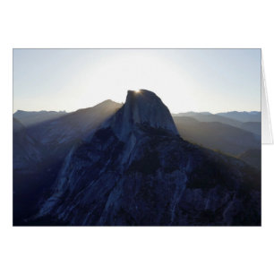 Cartão Half Dome Sunrise