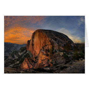 Cartão Half Dome Sunset - Yosemite