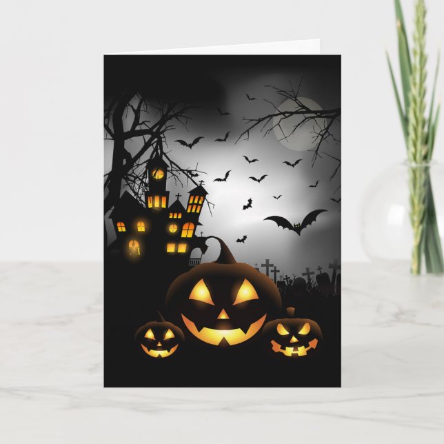 Cartão Halloween (Frente)